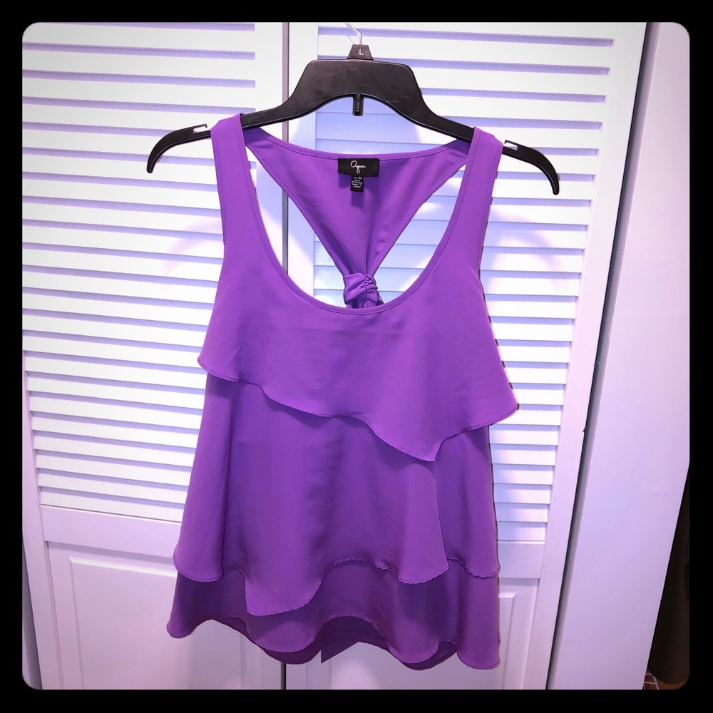 Purple Racer Back Tank by Aqua (M)